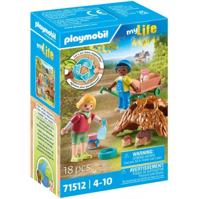Playmobil 71512 my Life Забота о ежах 18 деталей