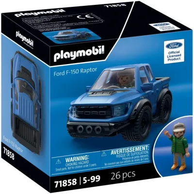 Игровой набор Playmobil 71858 Внедорожник Ford F-150 Raptor 71858 26 деталей