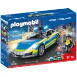 Игровой набор Playmobil 70067 Полицейский автомобиль Porsche 911 Carrera 4S свет и звук 70067 36 деталей — фото 1