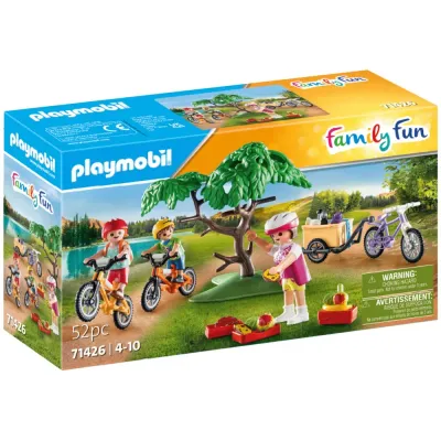 Игровой набор Playmobil 71426 Прогулка на горных велосипедах Family Fun 71426 52 детали