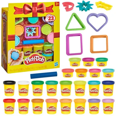 Hasbro G3475 — Набор с пластилином Play-Doh Подарочный набор 23 банки G3475