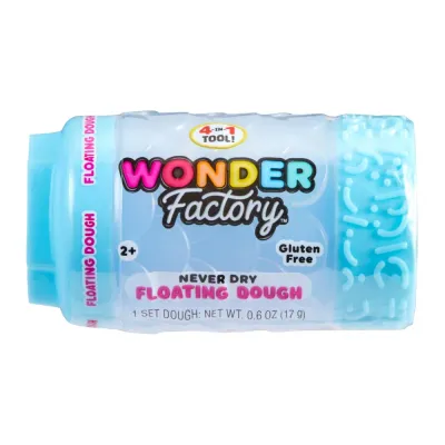 MGA Entertainment 544937 544982 — Масса для лепки Wonder Factory Never Dry Floating Dough синяя 544982