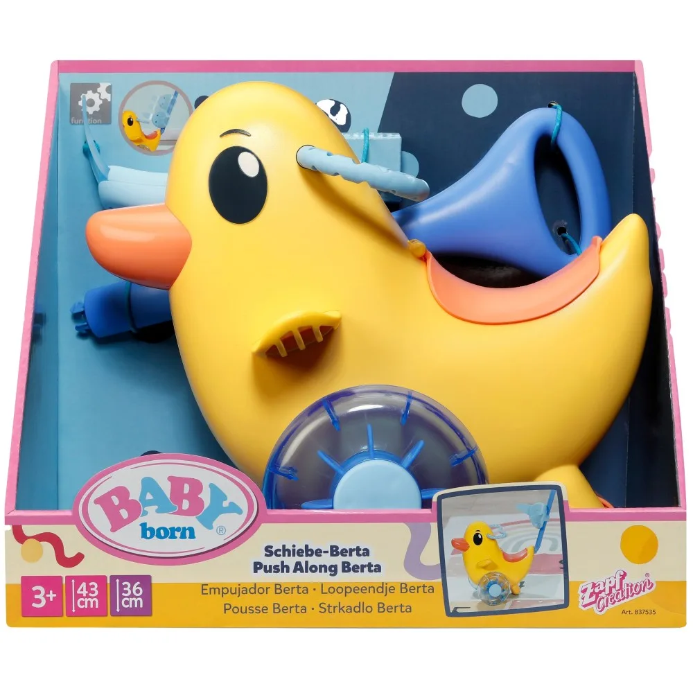 Zapf Creation 837535 — Каталка-утка Берта для куклы BABY born 837535