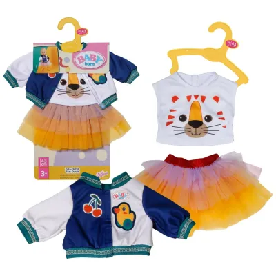Zapf Creation 836941 — Комплект юбка-пачка и кофта для куклы BABY born 43 см 836941