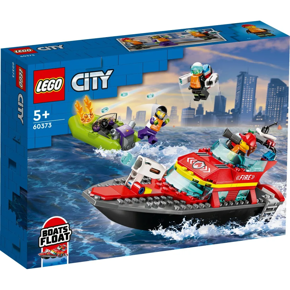 Конструктор LEGO City 2015 60373 Пожарный катер