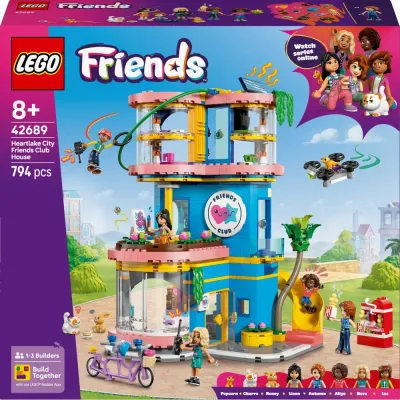 Конструктор LEGO Friends 1656 42689 Клубный домик подруг в Хартлейк-Сити