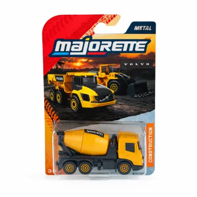 Металлическая машинка Majorette 3100000 4 строительная техника VOLVO №4 1:64 3100000