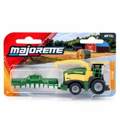 Сельхозтехника Majorette Farm Krone BIG X 3002000 4 580 с бороной 3002000