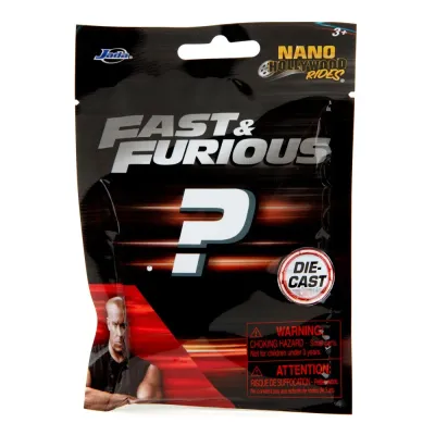 Jada Toys 3201008 — Металлическая мини-модель Jada Fast & Furious Nano Hollywood Rides сюрприз 3201008
