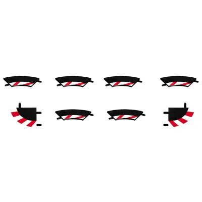 Внутреннее расширение виража Carrera EVO 20591/Digital 124/132, радиус 2/30°, 8 дет. 20591