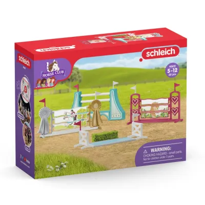Schleich S 42612 — Набор препятствий для конного маршрута