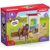 Schleich S 42710 — Денник с Ханной и Кайенн — фото 1