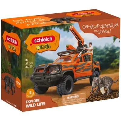Schleich S 42720 — Внедорожник искателей приключений в джунглях