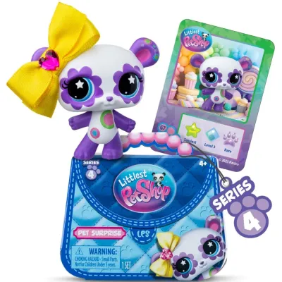 TM Toys LPS00699 — Коллекционная фигурка-сюрприз Littlest Pet Shop зверюшка серия 4 LPS00699
