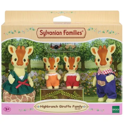 Epoch 5639 — Sylvanian Families «Семья длинношеих жирафов» 5639