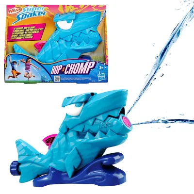 Hasbro G2148 — Nerf Super Soaker Hop & Chomp Водная игрушка для садового шланга G2148