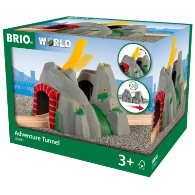 BRIO 33481 «Тоннель с мостом и звуками» 33481