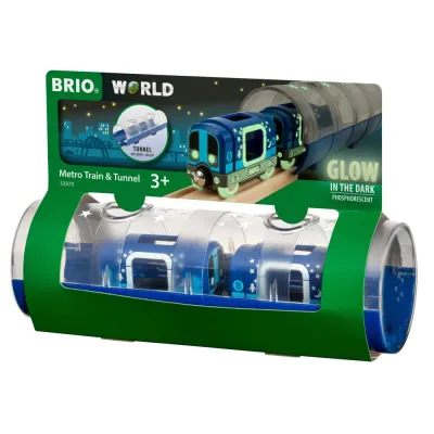 BRIO 33970 «Метро с тоннелем, светится в темноте» 33970
