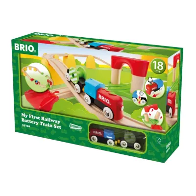 BRIO 33710 «Мой первый поезд, стартовый набор на батарейках» 33710