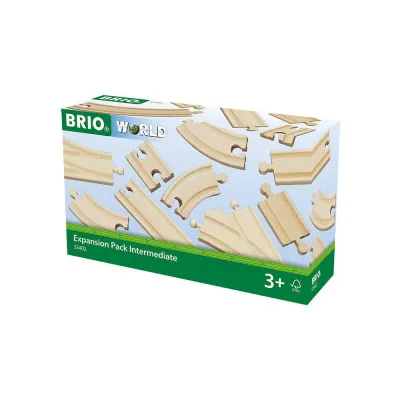 BRIO 33402 «Средний набор рельсов» 33402