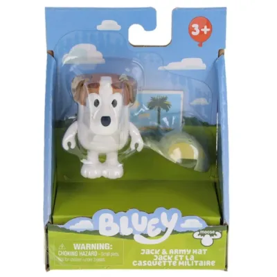 TM Toys BLU119192 G — Игровая фигурка Bluey Джек и армия с аксессуаром BLU119192