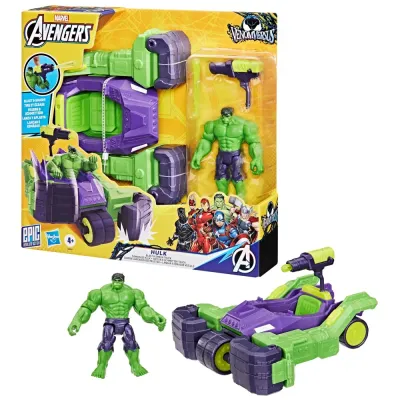 Hasbro G0891 — Грузовик Халка Blast & Smash с фигуркой VenomVersus Мстители G0891