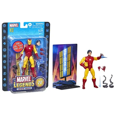 Hasbro F3463 — Фигурка Железный человек 15 см (20th) Marvel Legends F3463