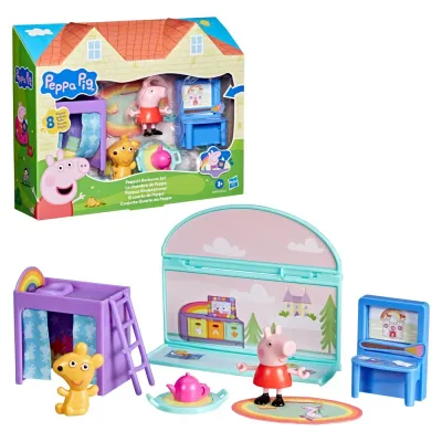 Hasbro G2834 — Игровой набор спальня Пеппы с фигуркой Свинка Пеппа G2834