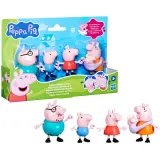 Hasbro G0506 — Набор фигурок семья Пеппы 5 штук Свинка Пеппа G0506 — фото 1