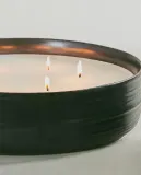 Zara Home Свеча ароматическая Verdant Forest 1350 г, растительный воск, аромат древесный, Коричневый — фото 1