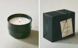 Zara Home Свеча ароматическая Verdant Forest 170 г, растительный воск, аромат древесный, Коричневый — фото 1