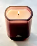 Zara Home Свеча ароматическая Warm Cherry 220 г, растительный воск, аромат фруктовый, Персиковый — фото 1