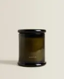 Zara Home Свеча ароматическая Basilicum 350 г, растительный воск, аромат свежий цитрусовый, Горчичный — фото 6