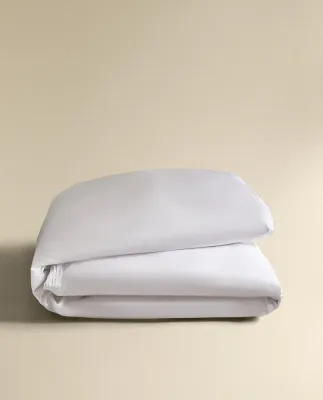 Пододеяльник Zara Home сатин, хлопок 100%, однотонный, 6114/088
