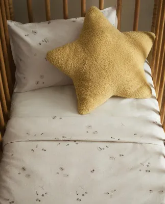 Пододеяльник Zara Home, хлопок 100%, однотонный, 2601/088