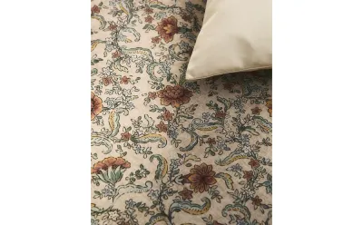 Пододеяльник Zara Home сатин, хлопок 100%, с цветочным принтом, 6152/088