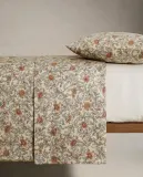 Пододеяльник Zara Home сатин, хлопок 100%, с цветочным принтом, 6152/088 — фото 4