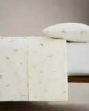 Пододеяльник Zara Home, лён 55%, хлопок 45%, с цветочным принтом, 7116/088 — фото 1