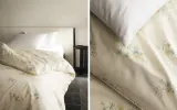 Пододеяльник Zara Home сатин, хлопок 100%, с цветочным принтом, 7111/088 — фото 1