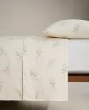 Пододеяльник Zara Home сатин, хлопок 100%, с цветочным принтом, 7111/088 — фото 3