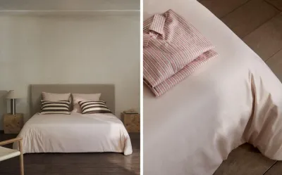 Пододеяльник Zara Home перкаль, хлопок 100%, однотонный, 0132/088