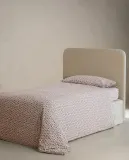 Простыня на резинке Zara Home, хлопок 100%, с цветочным принтом, 2606/900 — фото 5