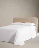 Простыня на резинке Zara Home перкаль, хлопок 100%, однотонный, 0020/095 — фото 5