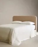 Пододеяльник Zara Home сатин, хлопок 100%, однотонный, 0056/088 — фото 5