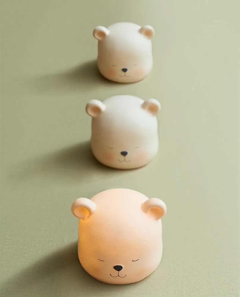 Zara Home Детский ночник, цвет бежевый, 10.5 см · 2682/763