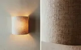 Zara Home Настенный светильник, цвет светло-бежевый, 16 см — фото 1