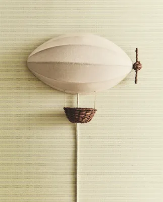 Zara Home Настенный светильник, цвет светло-бежевый, 23 см