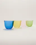 Zara Home бокал из боросиликатного стекла, цвет разноцветный, 6 см — фото 1