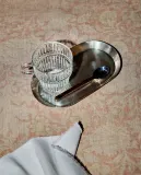 Zara Home чашка из стекла, цвет прозрачный, 7.6 см — фото 1