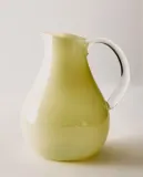 Zara Home кувшин из боросиликатного стекла, цвет жёлтый, 20 см — фото 1